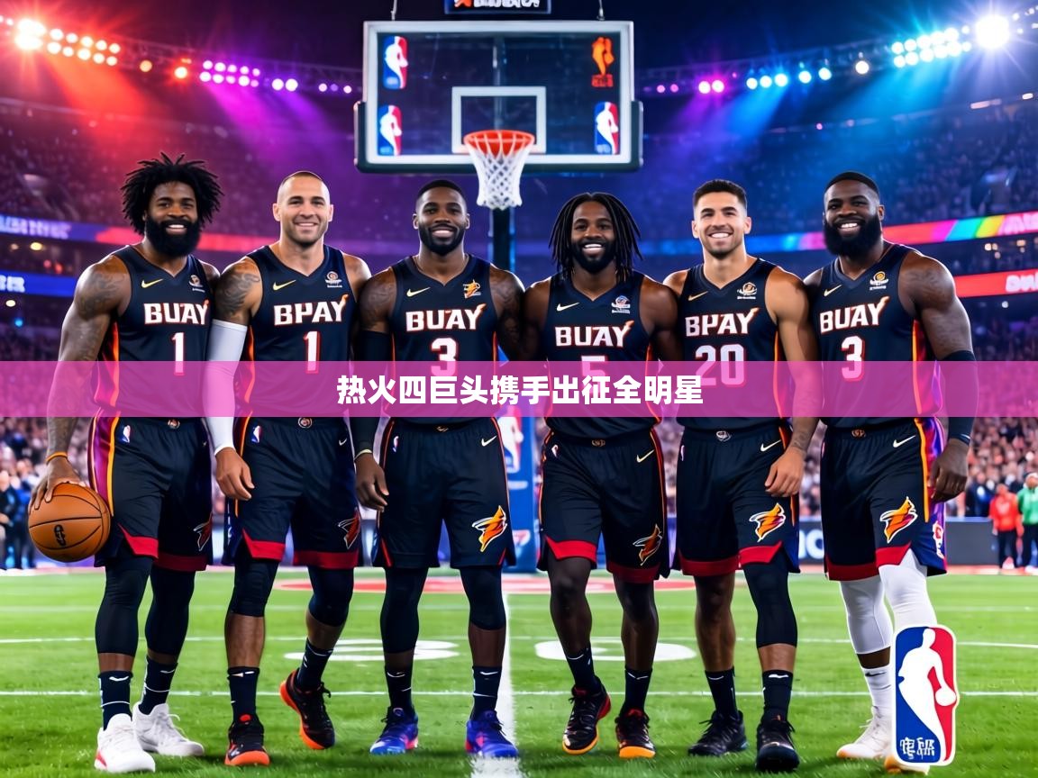 热火四巨头携手出征全明星