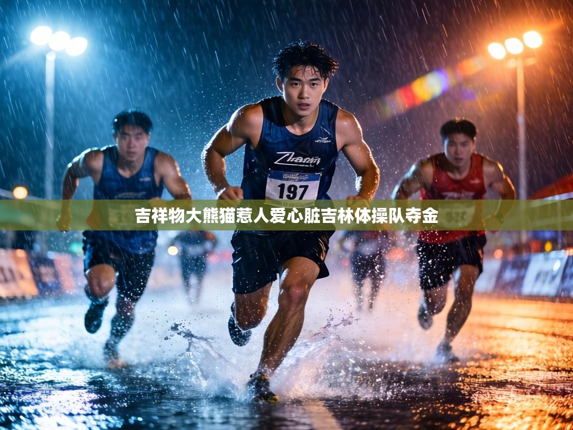 吉祥物大熊猫惹人爱心脏吉林体操队夺金